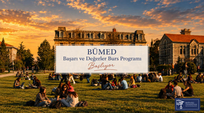 BÜMED Başarı ve Değerler Burs Programı Başvuruları Başlıyor!
